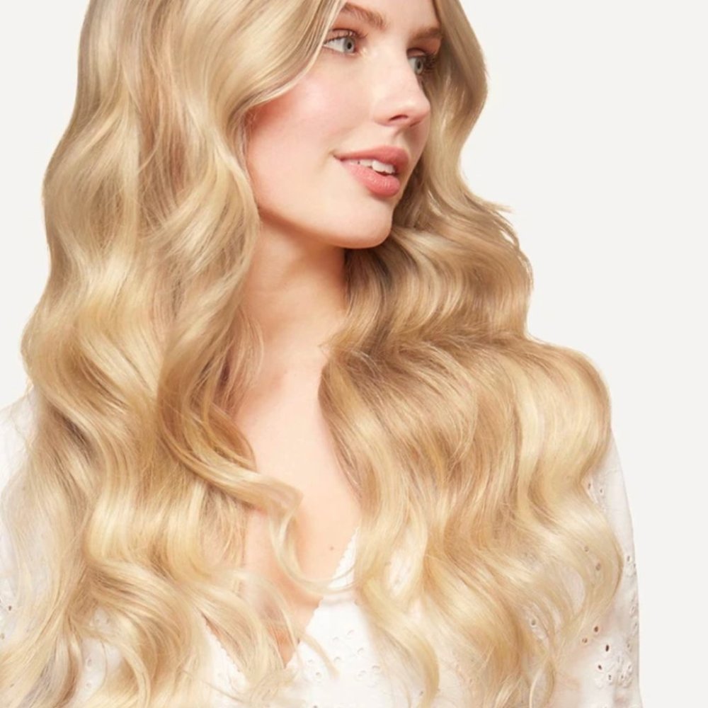 20" Luxy Hair Extensions - Classic Blonde Balayage Clip-Ins - 160 Gram Set